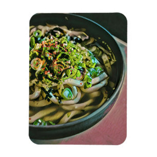 Noodle lover design magnet