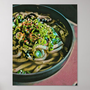 Noodle lover design poster