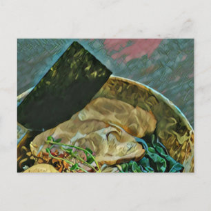 Noodle lover gift postcard