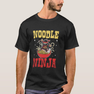 Noodle Ninja Noodles Soup Bowl T-Shirt