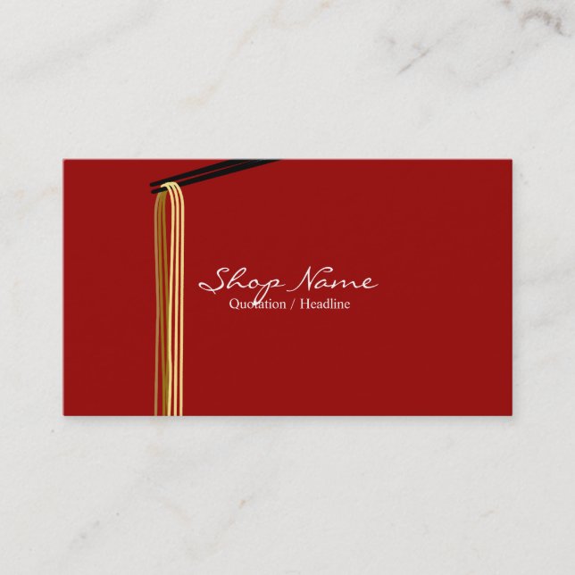 Noodle Shop Business Card (Front)