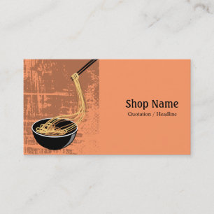 Noodle Shop Business Card
