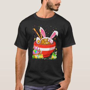 Noodles Food Easter Egg Hunt Bunny Noodles Easter  T-Shirt