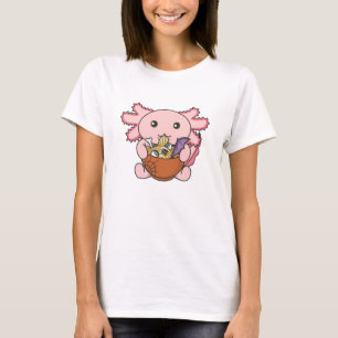 Noodles Japanese Noodles Halloween Axolotl Ramen T-Shirt