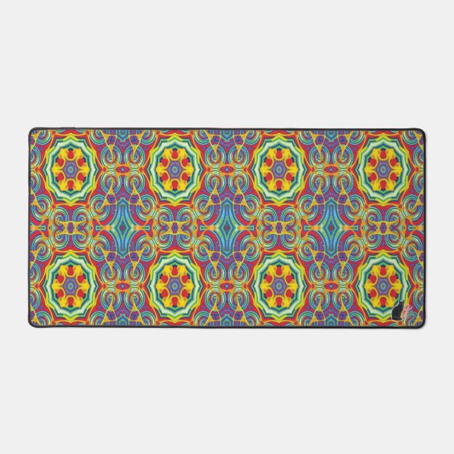 Noodles Kaleids Desk Mat (Front)
