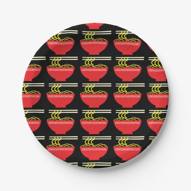 Noodles Paper Plate (Front)