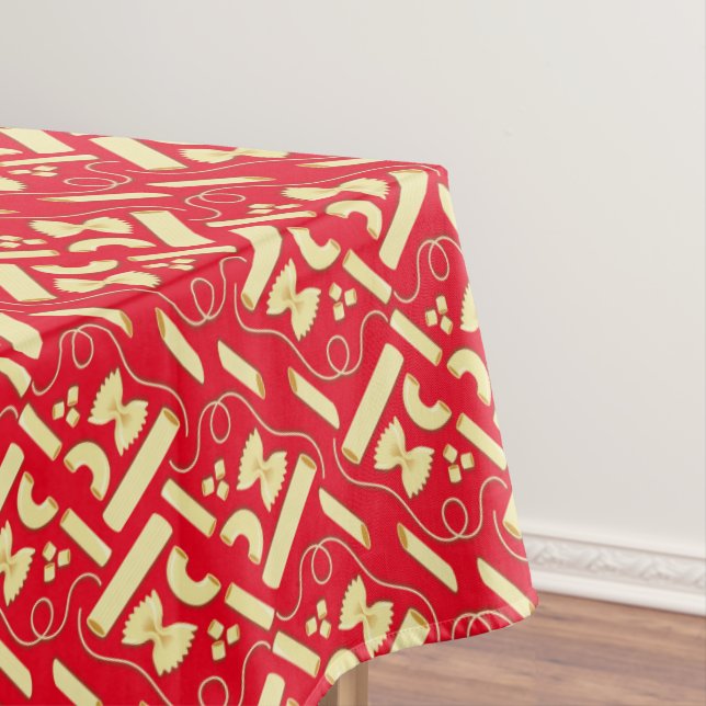 Noodles Pasta Kid 1st Birthday Party Italian Tablecloth (In Situ)