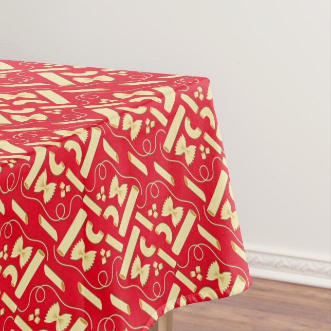 Noodles Pasta Kid 1st Birthday Party Italian Tablecloth (In Situ)