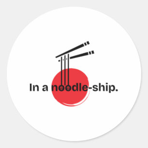 Noodles Ramen Lovers Tee Sticker