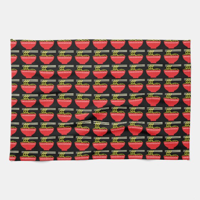 Noodles Tea Towel (Horizontal)