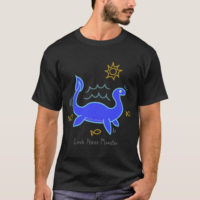 Noodling Nessie T-Shirt (Front)