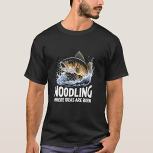 Noodling Where Ideas Are Born Noodler Catfish Catf T-Shirt