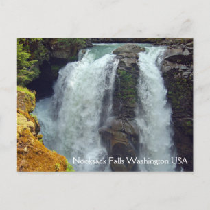 Nooksack Falls in Washington Postcard