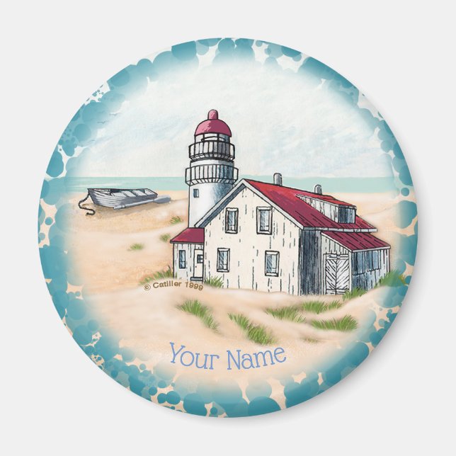Noon Lighthouse magnet  (Front)