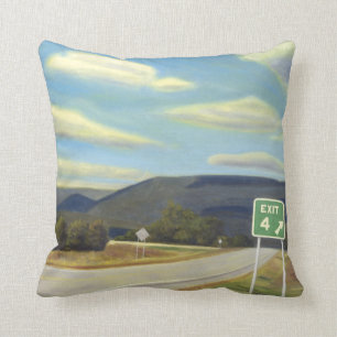 Noonlight in Vermont Cushion