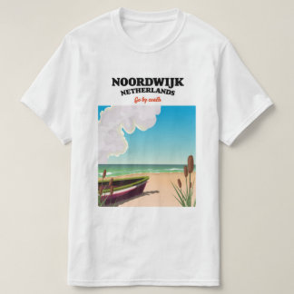Noordwijk Netherlands travel poster T-Shirt