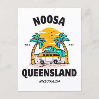 Noosa beach Queensland  Postcard