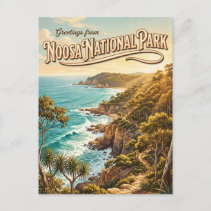 Noosa National Park Australia Postcard