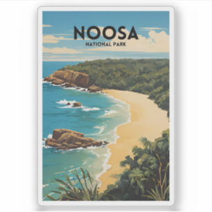 Noosa National Park Traditional Travel Poster