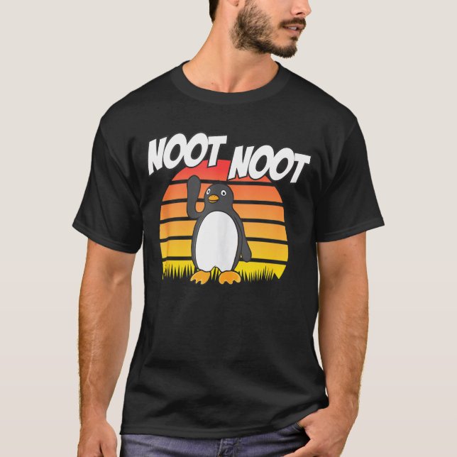 Noot Noot Motherfu***ers Men's T-Shirt joke  (Front)