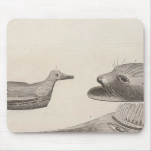 Nootka articles, British Columbia Mouse Mat