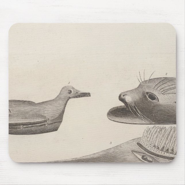 Nootka articles, British Columbia Mouse Mat (Front)