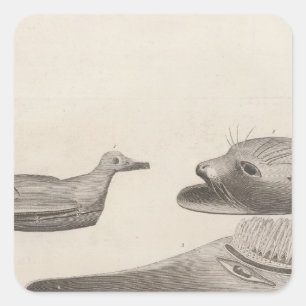 Nootka articles, British Columbia Square Sticker