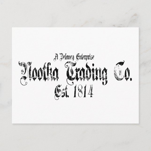 nootka trading postcard (Front)