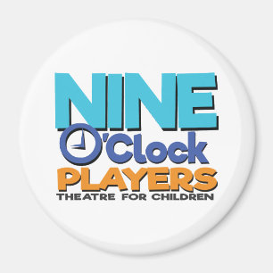 NOP Colour Logo magnet