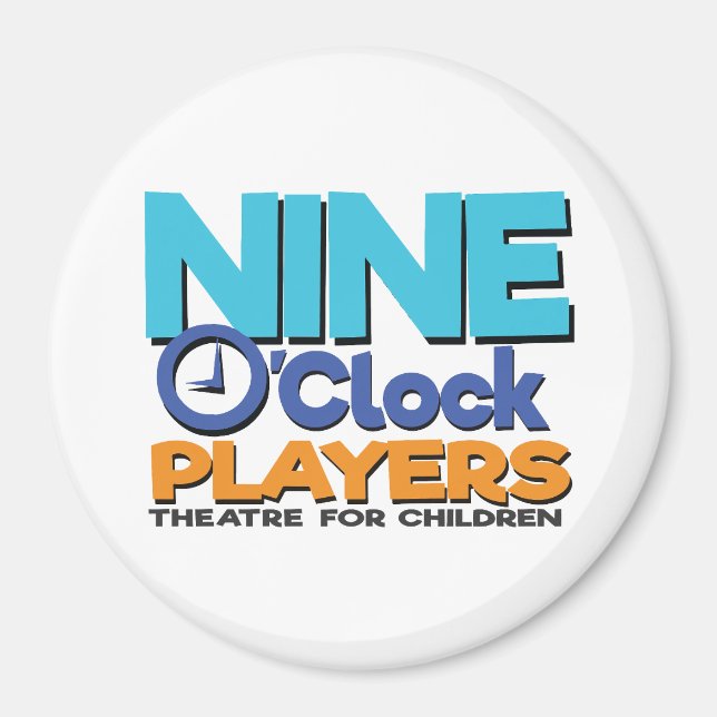 NOP Colour Logo magnet (Front)