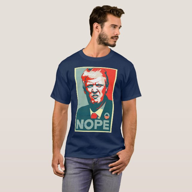 "Nope" Anti Trump Shirt (Front Full)