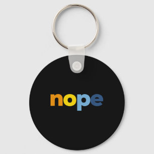 Nope Aroace Pride Lgbtq - Lgbt Aro Ace Aromantic A Key Ring