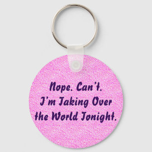 Nope. Can’t Key Ring