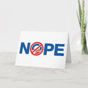 NOPE CARD