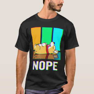 Nope Corgi Not Today Dog T-Shirt
