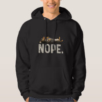 Nope Lazy Dachshund    
