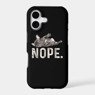 Nope Lazy French Bulldog Dog Lover Gift