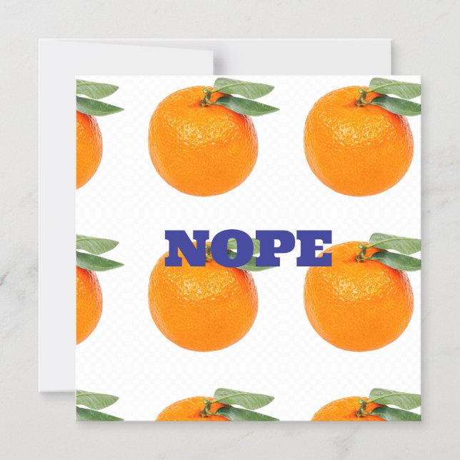 NOPE MAGNET (Front)