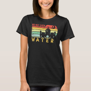 Nope No Even Water Ramadan Kareem Muslim Mubarak V T-Shirt