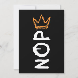 Nope No Kings America Democracy Anti-Trump I Invitation