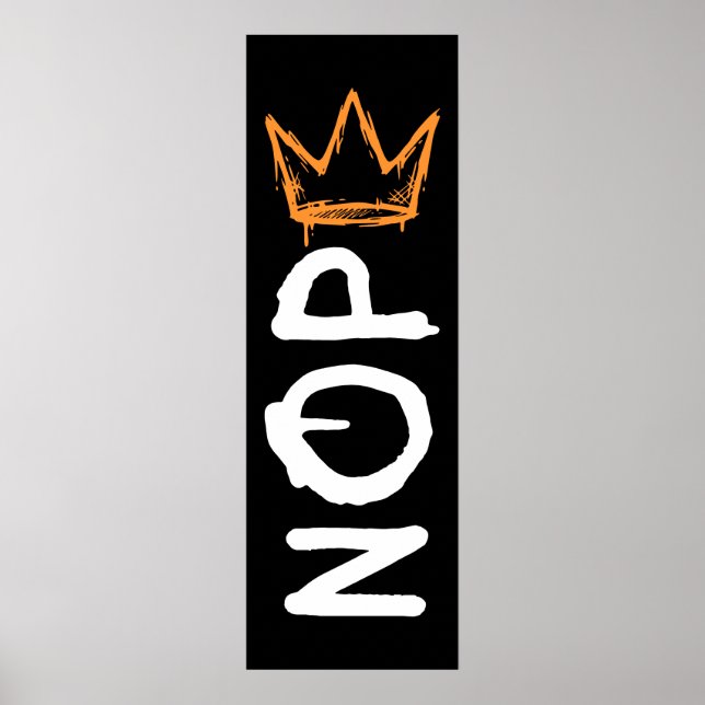 Nope No Kings America Democracy Anti-Trump I Poster (Front)