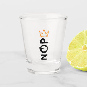 Nope No Kings America Democracy Anti-Trump I Shot Glass