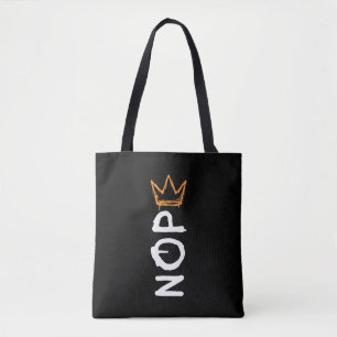 Nope No Kings America Democracy Anti-Trump I Tote Bag