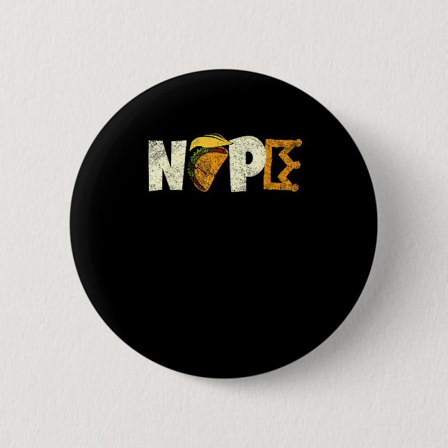 Nope No Kings In America We The People Political  6 Cm Round Badge (Front)