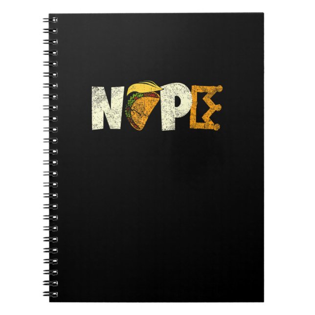 Nope No Kings In America We The People Political  Notebook (Front)