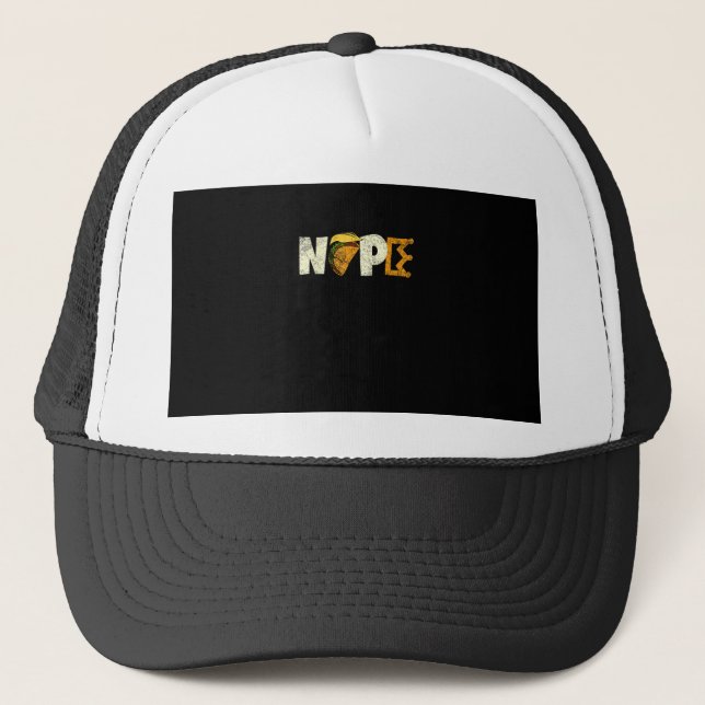 Nope No Kings In America We The People Political  Trucker Hat (Front)
