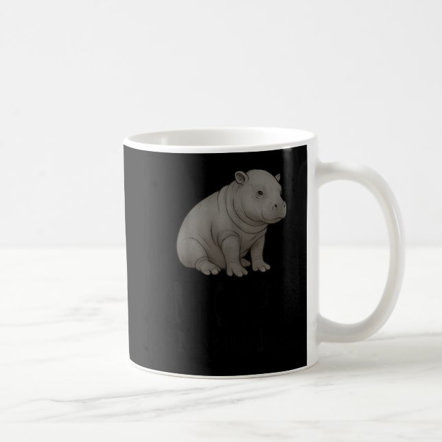 Nope Not Today Cute Mars The Hip Funny Lazy Quote  Coffee Mug (Right)