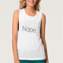 Nope t-shirt tank
