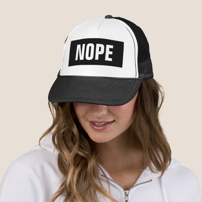 Nope Truck Hat (In Situ)
