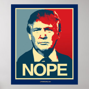 NOPE TRUMP POSTER